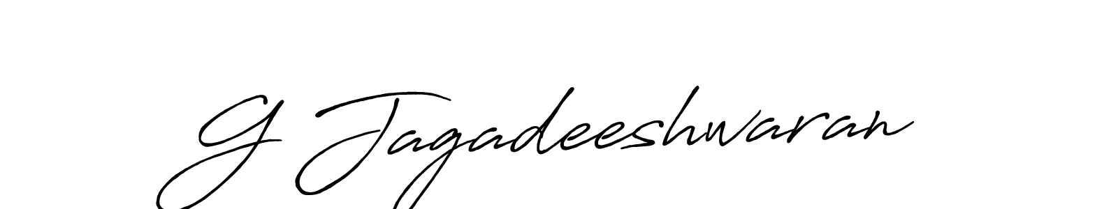 It looks lik you need a new signature style for name G Jagadeeshwaran. Design unique handwritten (Antro_Vectra_Bolder) signature with our free signature maker in just a few clicks. G Jagadeeshwaran signature style 7 images and pictures png