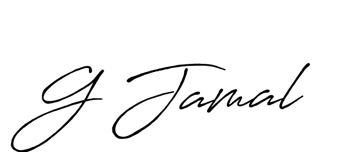 Also You can easily find your signature by using the search form. We will create G Jamal name handwritten signature images for you free of cost using Antro_Vectra_Bolder sign style. G Jamal signature style 7 images and pictures png