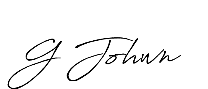 Also You can easily find your signature by using the search form. We will create G Johwn name handwritten signature images for you free of cost using Antro_Vectra_Bolder sign style. G Johwn signature style 7 images and pictures png