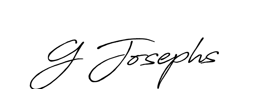 Also we have G Josephs name is the best signature style. Create professional handwritten signature collection using Antro_Vectra_Bolder autograph style. G Josephs signature style 7 images and pictures png