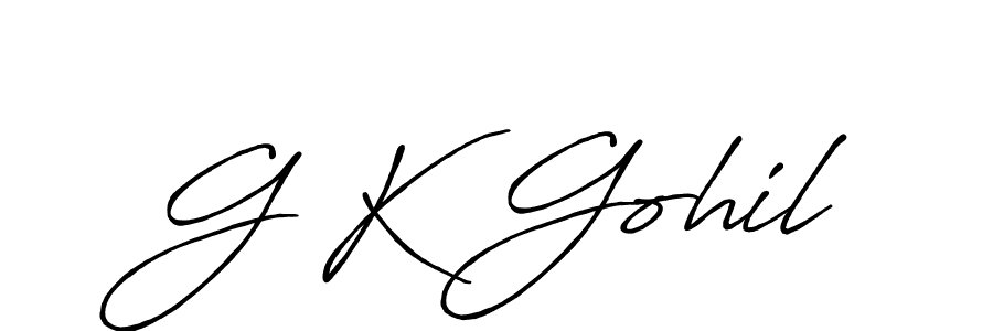 This is the best signature style for the G K Gohil name. Also you like these signature font (Antro_Vectra_Bolder). Mix name signature. G K Gohil signature style 7 images and pictures png