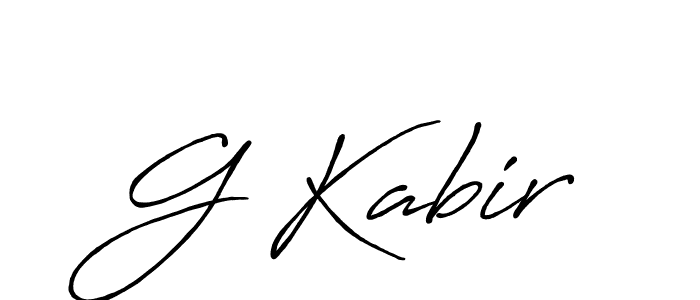 Make a beautiful signature design for name G Kabir. Use this online signature maker to create a handwritten signature for free. G Kabir signature style 7 images and pictures png