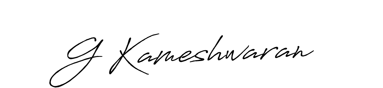 Make a beautiful signature design for name G Kameshwaran. Use this online signature maker to create a handwritten signature for free. G Kameshwaran signature style 7 images and pictures png