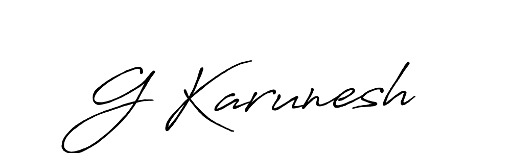 You can use this online signature creator to create a handwritten signature for the name G Karunesh. This is the best online autograph maker. G Karunesh signature style 7 images and pictures png