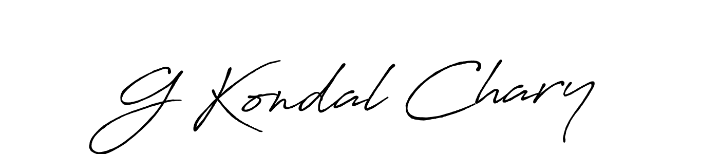 You can use this online signature creator to create a handwritten signature for the name G Kondal Chary. This is the best online autograph maker. G Kondal Chary signature style 7 images and pictures png