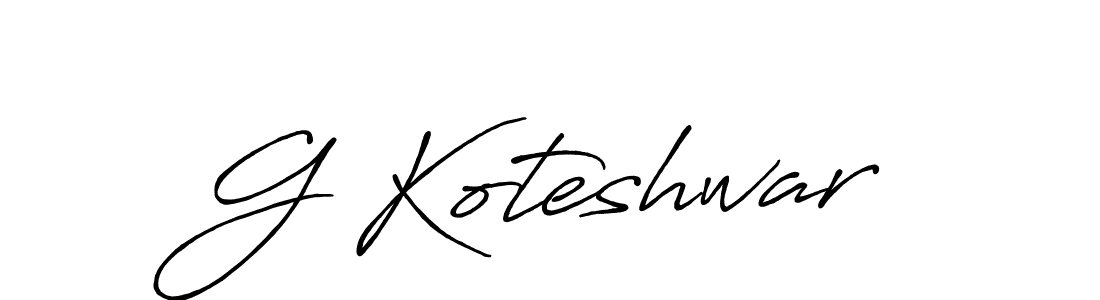 Make a short G Koteshwar signature style. Manage your documents anywhere anytime using Antro_Vectra_Bolder. Create and add eSignatures, submit forms, share and send files easily. G Koteshwar signature style 7 images and pictures png