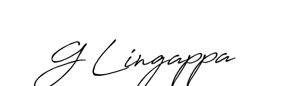 It looks lik you need a new signature style for name G Lingappa. Design unique handwritten (Antro_Vectra_Bolder) signature with our free signature maker in just a few clicks. G Lingappa signature style 7 images and pictures png