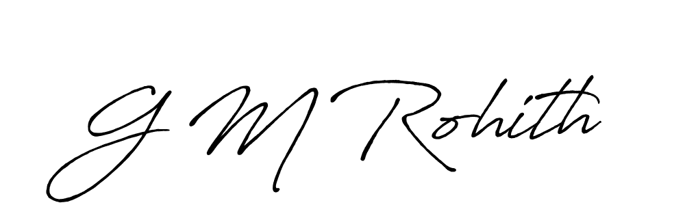 You can use this online signature creator to create a handwritten signature for the name G M Rohith. This is the best online autograph maker. G M Rohith signature style 7 images and pictures png