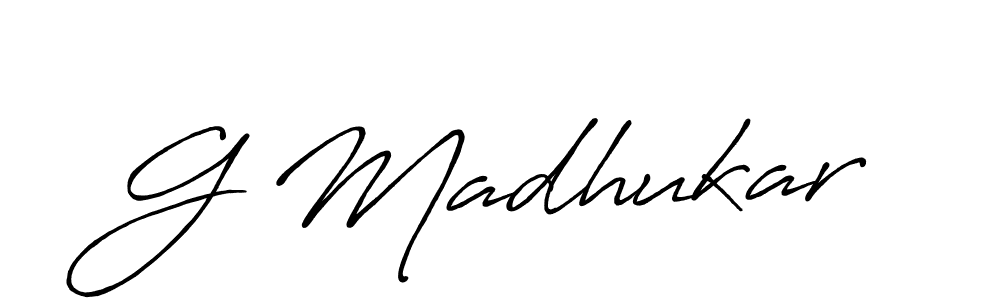 Once you've used our free online signature maker to create your best signature Antro_Vectra_Bolder style, it's time to enjoy all of the benefits that G Madhukar name signing documents. G Madhukar signature style 7 images and pictures png