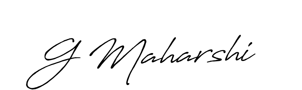 Best and Professional Signature Style for G Maharshi. Antro_Vectra_Bolder Best Signature Style Collection. G Maharshi signature style 7 images and pictures png