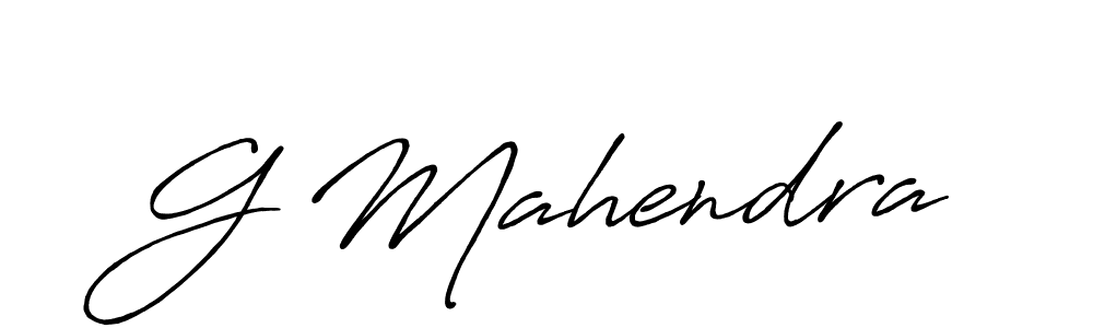 Also You can easily find your signature by using the search form. We will create G Mahendra name handwritten signature images for you free of cost using Antro_Vectra_Bolder sign style. G Mahendra signature style 7 images and pictures png