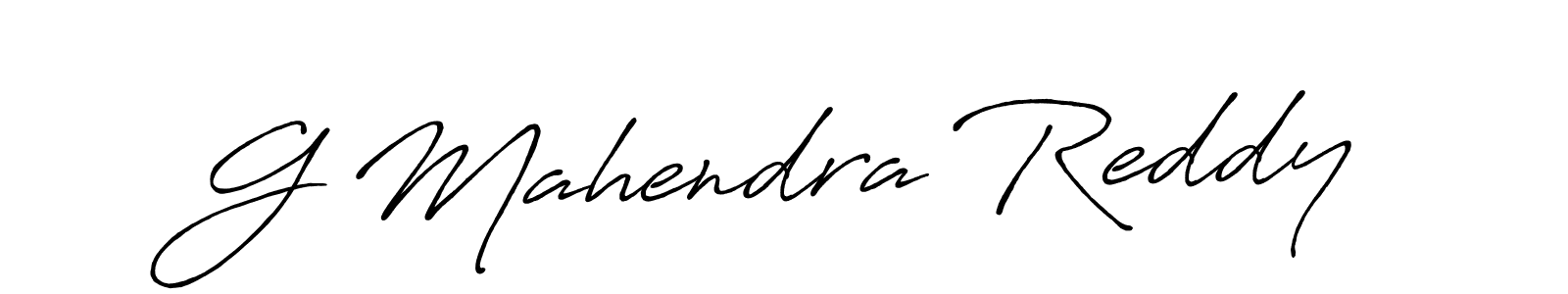 if you are searching for the best signature style for your name G Mahendra Reddy. so please give up your signature search. here we have designed multiple signature styles  using Antro_Vectra_Bolder. G Mahendra Reddy signature style 7 images and pictures png