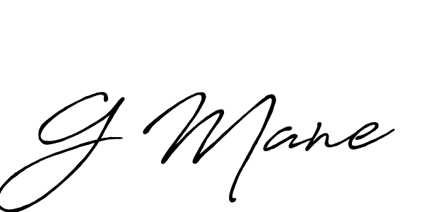 How to make G Mane signature? Antro_Vectra_Bolder is a professional autograph style. Create handwritten signature for G Mane name. G Mane signature style 7 images and pictures png