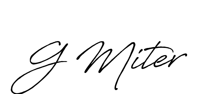 Make a beautiful signature design for name G Miter. Use this online signature maker to create a handwritten signature for free. G Miter signature style 7 images and pictures png