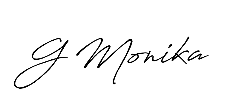 Check out images of Autograph of G Monika name. Actor G Monika Signature Style. Antro_Vectra_Bolder is a professional sign style online. G Monika signature style 7 images and pictures png