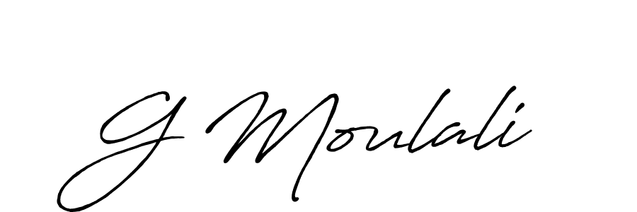 You can use this online signature creator to create a handwritten signature for the name G Moulali. This is the best online autograph maker. G Moulali signature style 7 images and pictures png