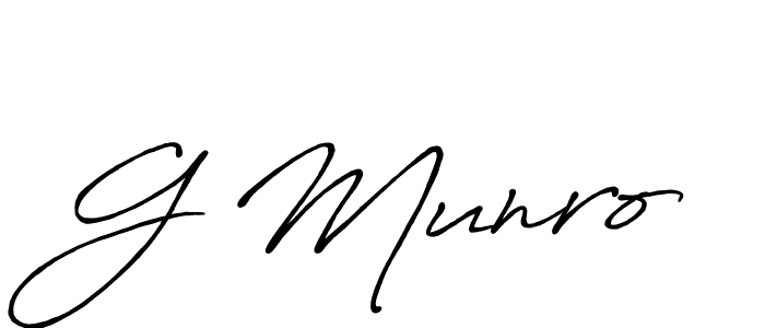 Make a short G Munro signature style. Manage your documents anywhere anytime using Antro_Vectra_Bolder. Create and add eSignatures, submit forms, share and send files easily. G Munro signature style 7 images and pictures png