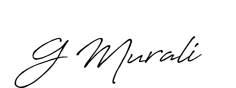 This is the best signature style for the G Murali name. Also you like these signature font (Antro_Vectra_Bolder). Mix name signature. G Murali signature style 7 images and pictures png