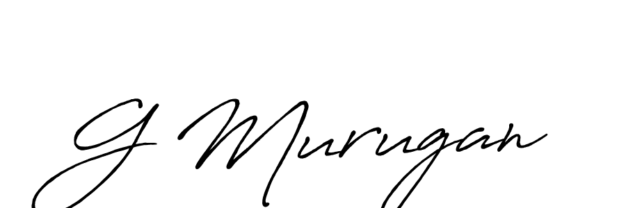 Make a beautiful signature design for name G Murugan. Use this online signature maker to create a handwritten signature for free. G Murugan signature style 7 images and pictures png