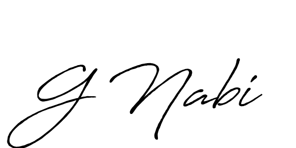 Once you've used our free online signature maker to create your best signature Antro_Vectra_Bolder style, it's time to enjoy all of the benefits that G Nabi name signing documents. G Nabi signature style 7 images and pictures png