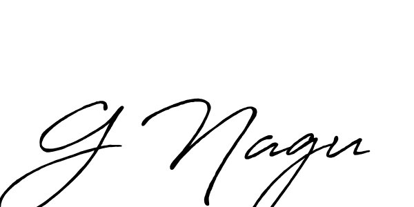 Make a beautiful signature design for name G Nagu. Use this online signature maker to create a handwritten signature for free. G Nagu signature style 7 images and pictures png