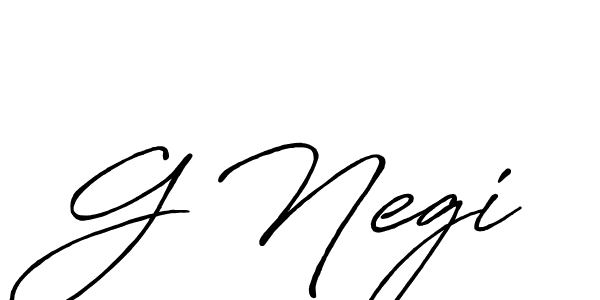 Once you've used our free online signature maker to create your best signature Antro_Vectra_Bolder style, it's time to enjoy all of the benefits that G Negi name signing documents. G Negi signature style 7 images and pictures png