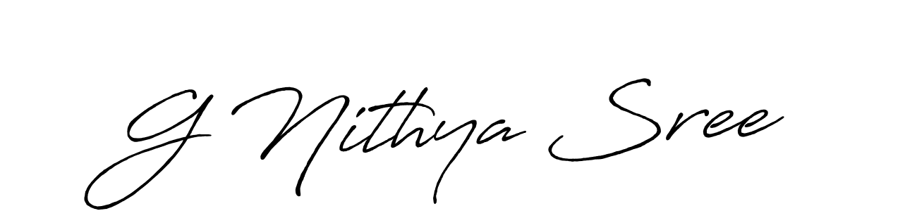 Antro_Vectra_Bolder is a professional signature style that is perfect for those who want to add a touch of class to their signature. It is also a great choice for those who want to make their signature more unique. Get G Nithya Sree name to fancy signature for free. G Nithya Sree signature style 7 images and pictures png