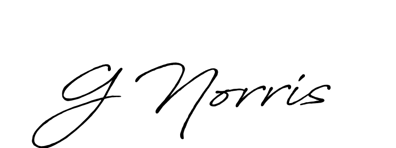 How to make G Norris signature? Antro_Vectra_Bolder is a professional autograph style. Create handwritten signature for G Norris name. G Norris signature style 7 images and pictures png