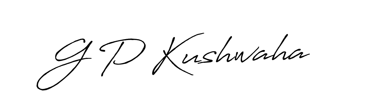 Make a beautiful signature design for name G P Kushwaha. Use this online signature maker to create a handwritten signature for free. G P Kushwaha signature style 7 images and pictures png