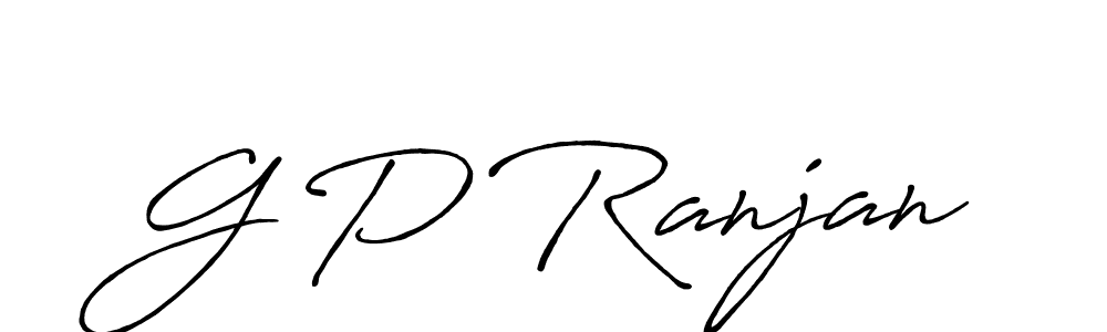 Also You can easily find your signature by using the search form. We will create G P Ranjan name handwritten signature images for you free of cost using Antro_Vectra_Bolder sign style. G P Ranjan signature style 7 images and pictures png