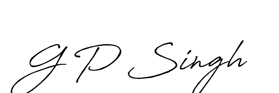 if you are searching for the best signature style for your name G P Singh. so please give up your signature search. here we have designed multiple signature styles  using Antro_Vectra_Bolder. G P Singh signature style 7 images and pictures png
