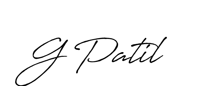 Make a beautiful signature design for name G Patil. Use this online signature maker to create a handwritten signature for free. G Patil signature style 7 images and pictures png