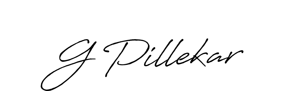 Similarly Antro_Vectra_Bolder is the best handwritten signature design. Signature creator online .You can use it as an online autograph creator for name G Pillekar. G Pillekar signature style 7 images and pictures png