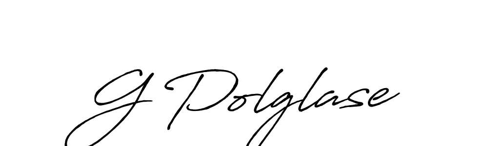 if you are searching for the best signature style for your name G Polglase. so please give up your signature search. here we have designed multiple signature styles  using Antro_Vectra_Bolder. G Polglase signature style 7 images and pictures png