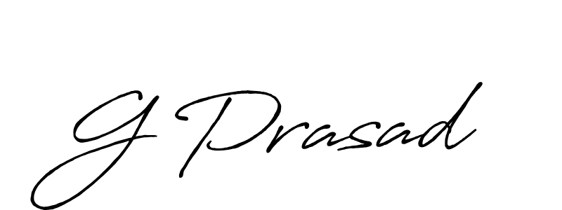 Also You can easily find your signature by using the search form. We will create G Prasad name handwritten signature images for you free of cost using Antro_Vectra_Bolder sign style. G Prasad signature style 7 images and pictures png