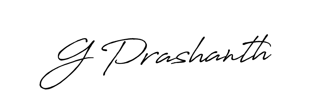 You can use this online signature creator to create a handwritten signature for the name G Prashanth. This is the best online autograph maker. G Prashanth signature style 7 images and pictures png