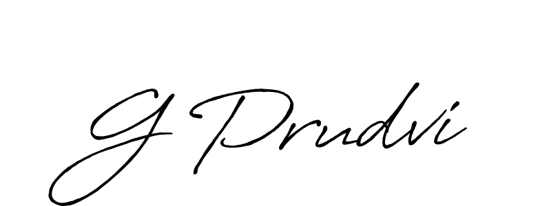 It looks lik you need a new signature style for name G Prudvi. Design unique handwritten (Antro_Vectra_Bolder) signature with our free signature maker in just a few clicks. G Prudvi signature style 7 images and pictures png
