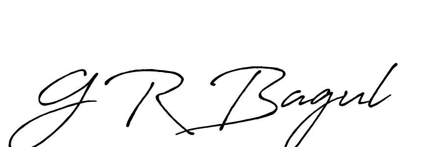 if you are searching for the best signature style for your name G R Bagul. so please give up your signature search. here we have designed multiple signature styles  using Antro_Vectra_Bolder. G R Bagul signature style 7 images and pictures png