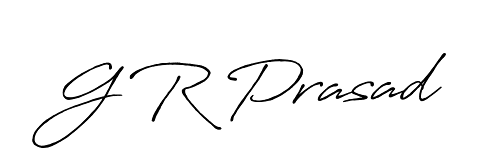 Antro_Vectra_Bolder is a professional signature style that is perfect for those who want to add a touch of class to their signature. It is also a great choice for those who want to make their signature more unique. Get G R Prasad name to fancy signature for free. G R Prasad signature style 7 images and pictures png