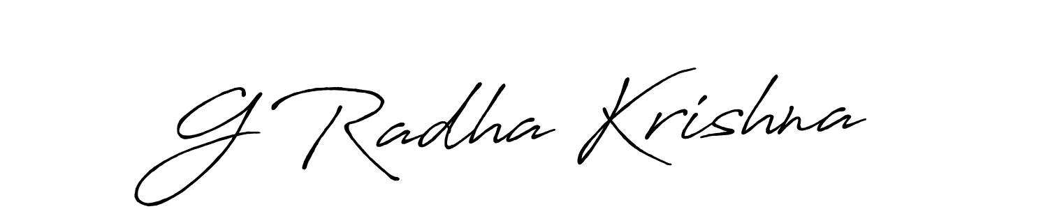 Also You can easily find your signature by using the search form. We will create G Radha Krishna name handwritten signature images for you free of cost using Antro_Vectra_Bolder sign style. G Radha Krishna signature style 7 images and pictures png