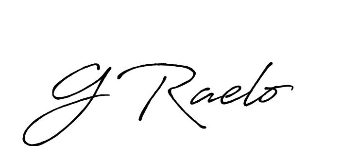 Make a beautiful signature design for name G Raelo. Use this online signature maker to create a handwritten signature for free. G Raelo signature style 7 images and pictures png