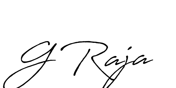 if you are searching for the best signature style for your name G Raja. so please give up your signature search. here we have designed multiple signature styles  using Antro_Vectra_Bolder. G Raja signature style 7 images and pictures png