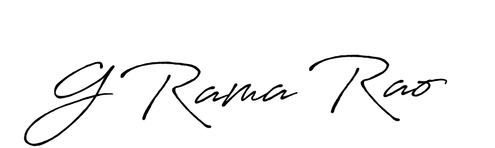 Make a short G Rama Rao signature style. Manage your documents anywhere anytime using Antro_Vectra_Bolder. Create and add eSignatures, submit forms, share and send files easily. G Rama Rao signature style 7 images and pictures png