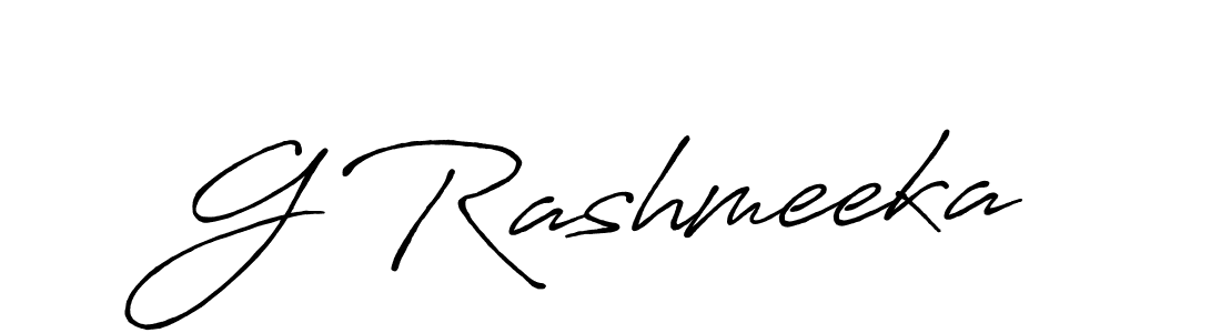 Make a beautiful signature design for name G Rashmeeka. Use this online signature maker to create a handwritten signature for free. G Rashmeeka signature style 7 images and pictures png