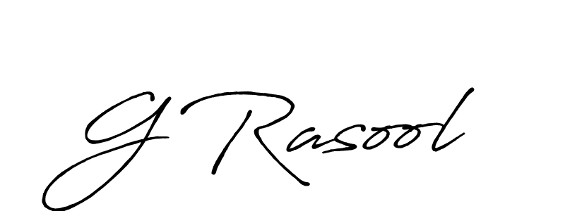 Here are the top 10 professional signature styles for the name G Rasool. These are the best autograph styles you can use for your name. G Rasool signature style 7 images and pictures png