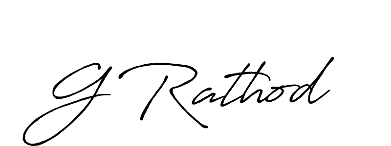 You should practise on your own different ways (Antro_Vectra_Bolder) to write your name (G Rathod) in signature. don't let someone else do it for you. G Rathod signature style 7 images and pictures png