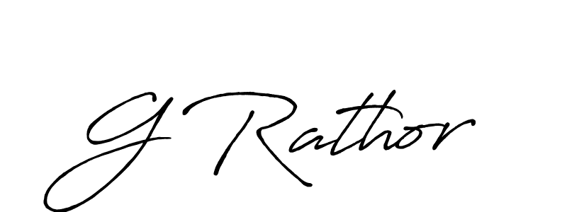 Also You can easily find your signature by using the search form. We will create G Rathor name handwritten signature images for you free of cost using Antro_Vectra_Bolder sign style. G Rathor signature style 7 images and pictures png