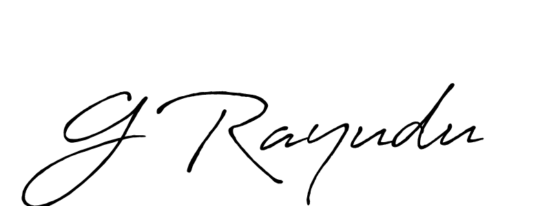 Once you've used our free online signature maker to create your best signature Antro_Vectra_Bolder style, it's time to enjoy all of the benefits that G Rayudu name signing documents. G Rayudu signature style 7 images and pictures png