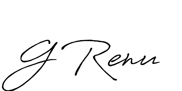 How to Draw G Renu signature style? Antro_Vectra_Bolder is a latest design signature styles for name G Renu. G Renu signature style 7 images and pictures png