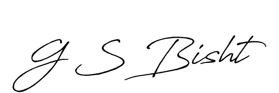 Antro_Vectra_Bolder is a professional signature style that is perfect for those who want to add a touch of class to their signature. It is also a great choice for those who want to make their signature more unique. Get G S Bisht name to fancy signature for free. G S Bisht signature style 7 images and pictures png
